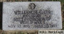 William H Cain