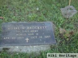 Royal W Brockett