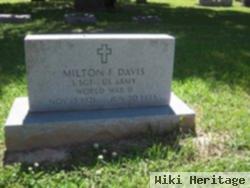 Milton F Davis