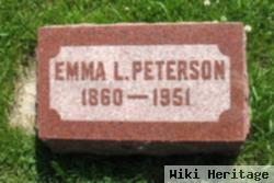 Emma L Peterson