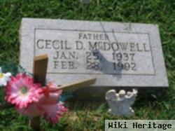 Cecil D Mcdowell