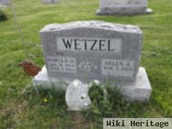 Harold O "hud" Wetzel