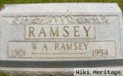 William A Ramsey