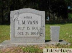 E M Vann