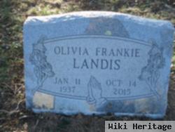 Olivia "frankie" Landis