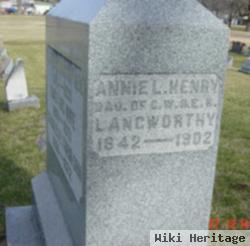 Annie L Langworthy Henry