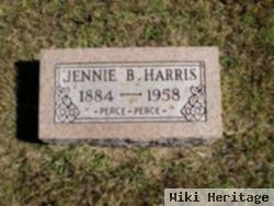 Jennie B Hughes Harris