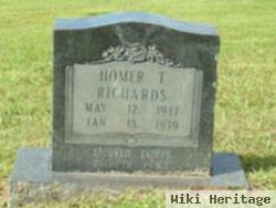 Homer T Richards