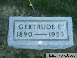 Gertrude E Patterson