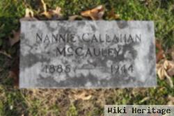 Nannie Callahan Mccauley