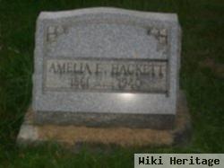 Amelia E Hackett