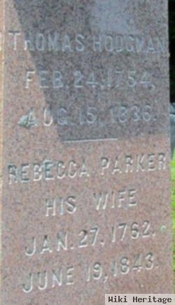 Rebecca Parker Hodgman