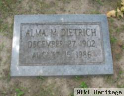 Alma M. Liedeke Dietrich