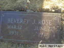 Beverly J Rose