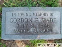 Gordon F Wade