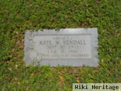 Kate White Kendall