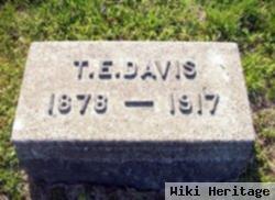 T E Davis