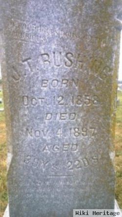 Joel/joseph Thomas "j.t." Rushing