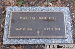 Martha Jane Delano Etie