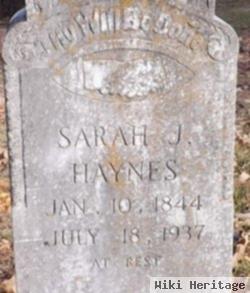 Sarah J. Haynes