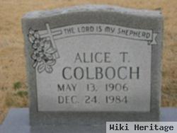 Alice T. Colboch