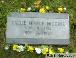 Callie Minnie Higgins