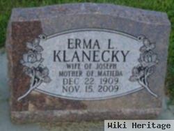 Erma Ludmila Adamek Klanecky