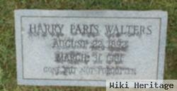 Harry Paris Walters