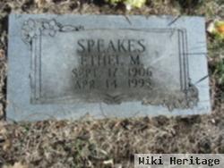 Ethel M Speakes