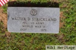 Walter D Strickland