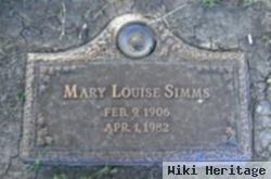 Mary Louise Simms