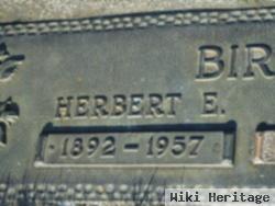 Herbert E Bird