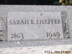 Sarah E. Shaffer