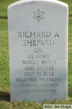 Richard A Shepard