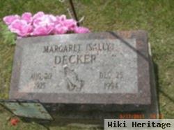 Margaret "sally" Decker