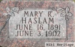 Mary Riggs Haslam