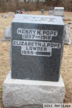 Henry H Pope