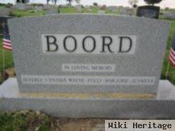 Robert E Boord