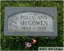 Polly Ann Mcgowen