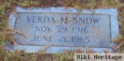 Verda Marie Snow