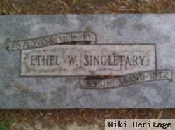 Ethel Wright Singletary