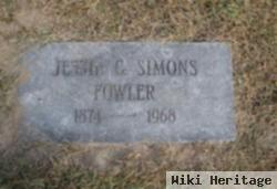 Jessie G. Simons Fowler