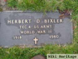 Herbert D Bixler