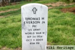 Pfc Thomas Henry Everson, Jr