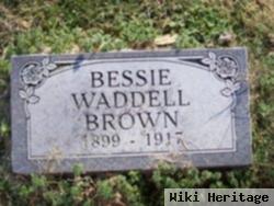 Bessie Waddell Brown