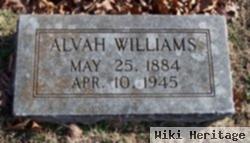 Alvah "buck" Williams