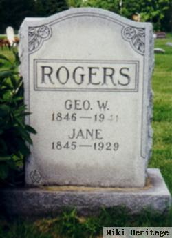 Jane Watters Rogers