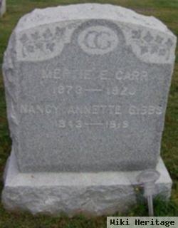 Nancy Annette Gibbs Carr