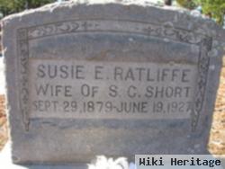 Susan Emma "susie" Ratliffe Short