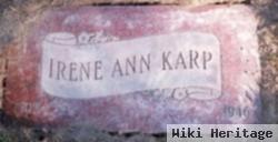 Irene Ann Lampe Karp